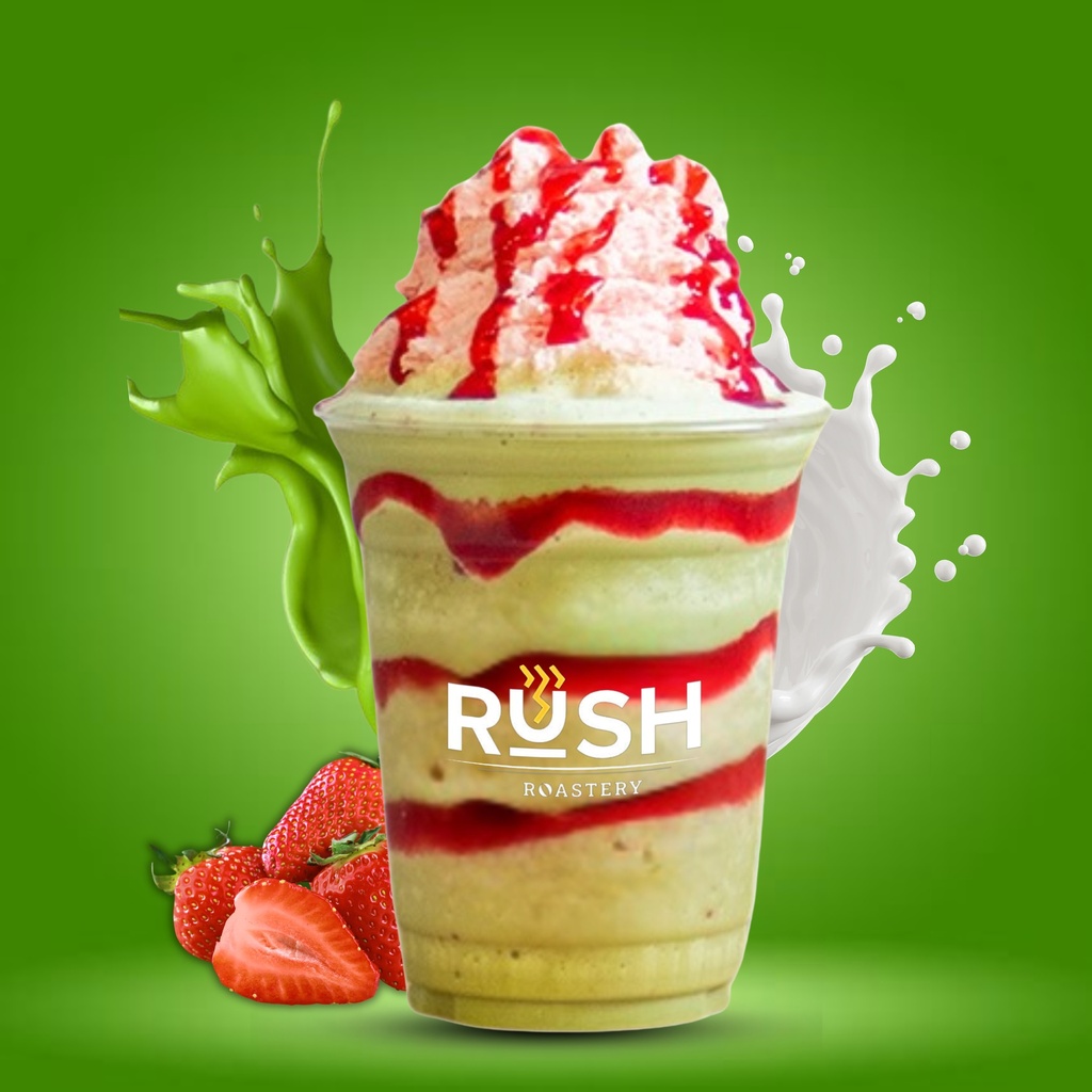 Strawberry Matcha Smoothie